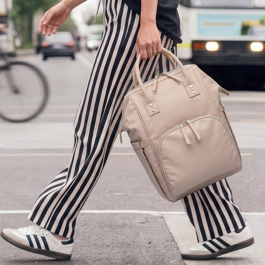 ALUXO Active X  -  Unisex Baby Bag - STONE