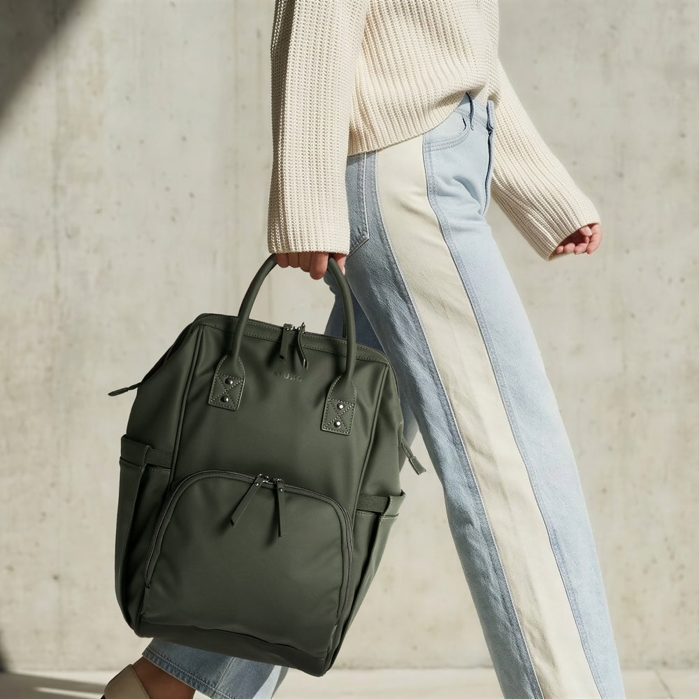 ALUXO Active X  -  Unisex Baby Bag - OLIVE GREEN