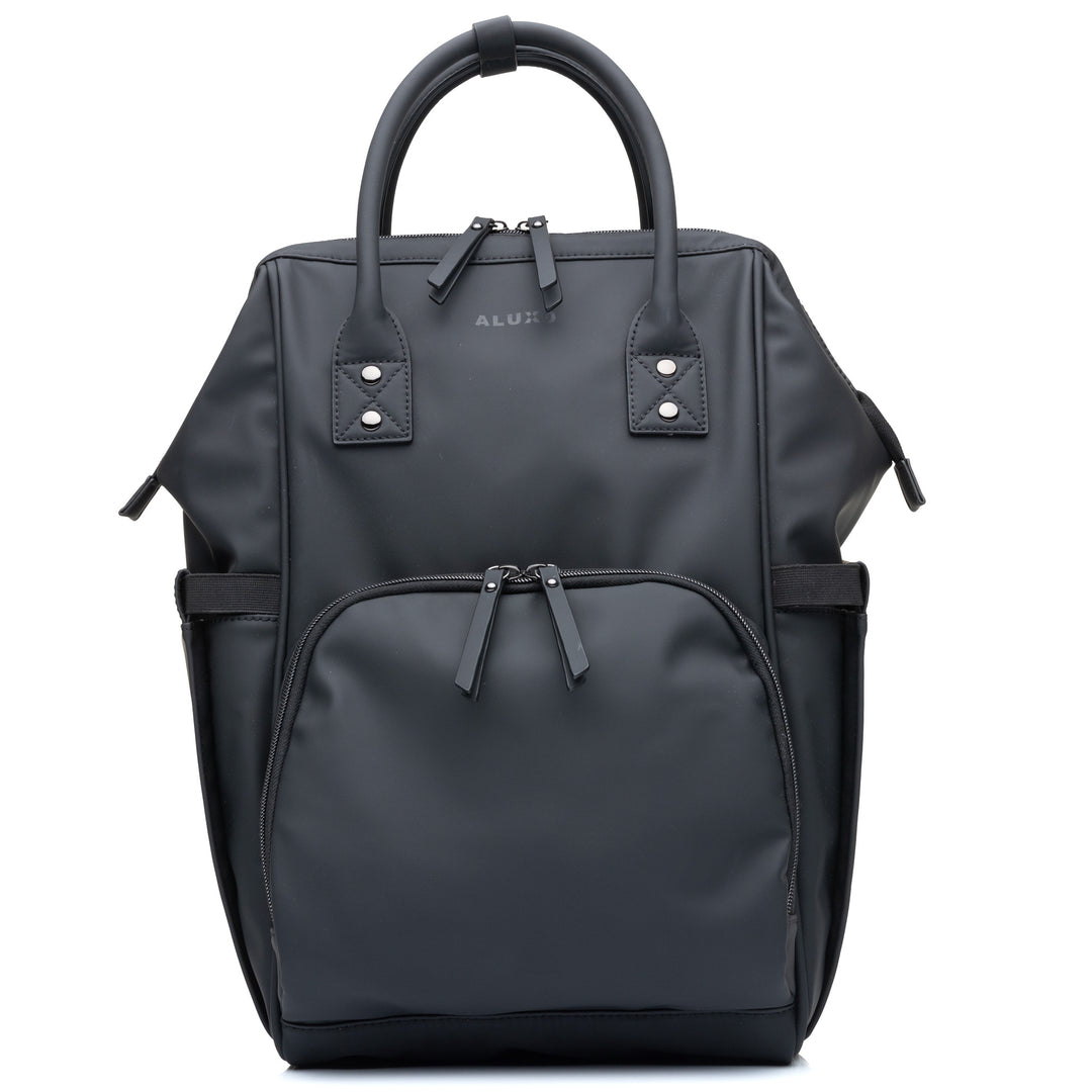 ALUXO Active X  -  Unisex Baby Bag - BLACK