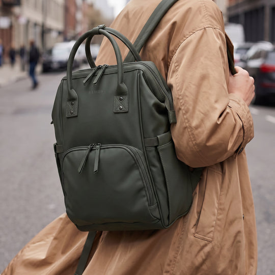 ALUXO Active X  -  Unisex Baby Bag - OLIVE GREEN