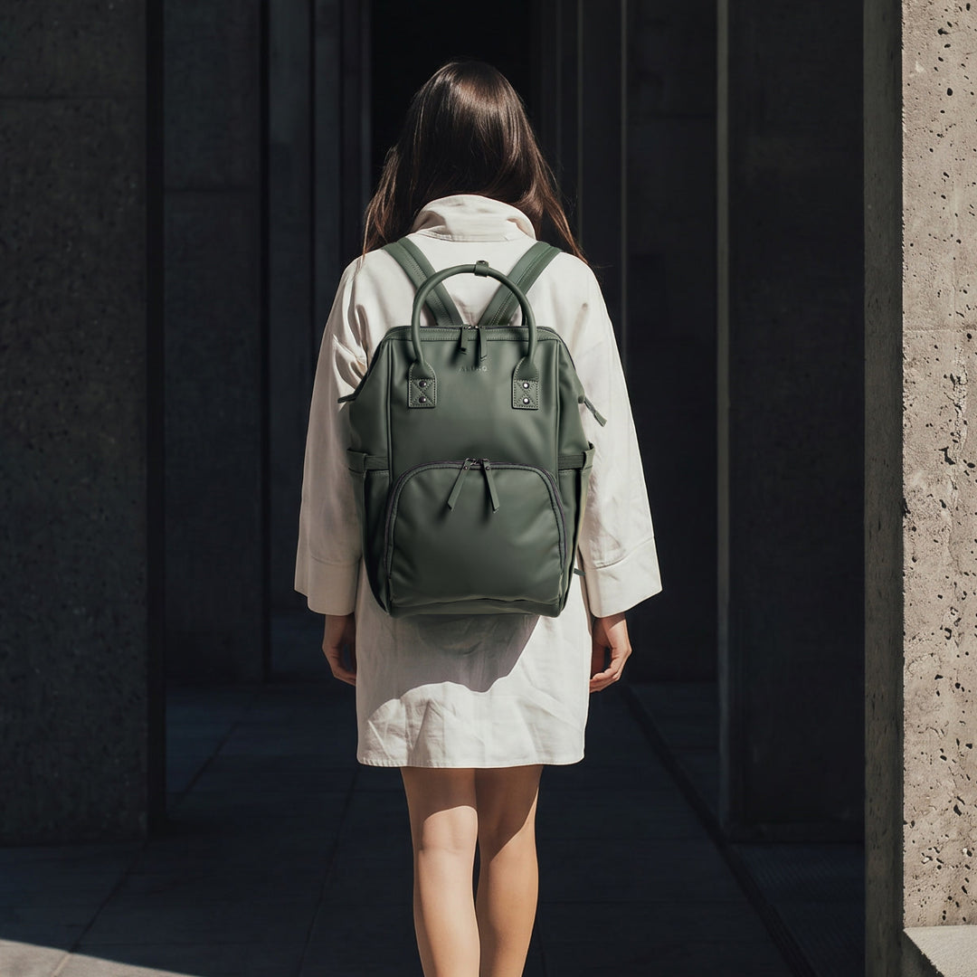 ALUXO Active X  -  Unisex Baby Bag - OLIVE GREEN