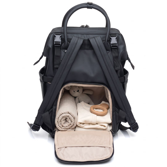 ALUXO Active X  -  Unisex Baby Bag - BLACK