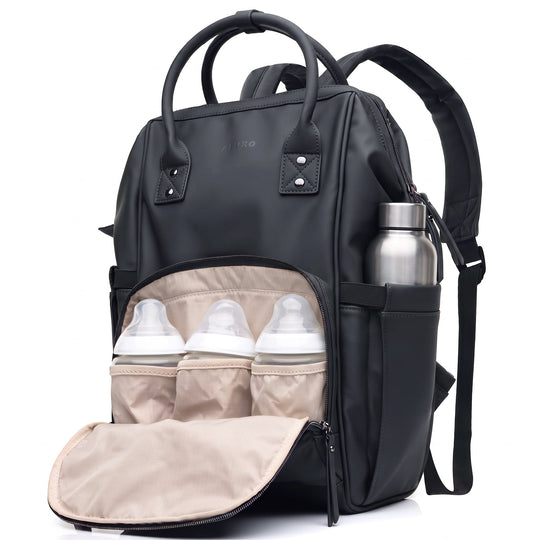 ALUXO Active X  -  Unisex Baby Bag - BLACK