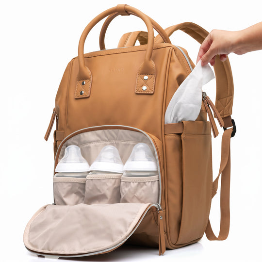 ALUXO Active X  -  Unisex Baby Bag - CLAY