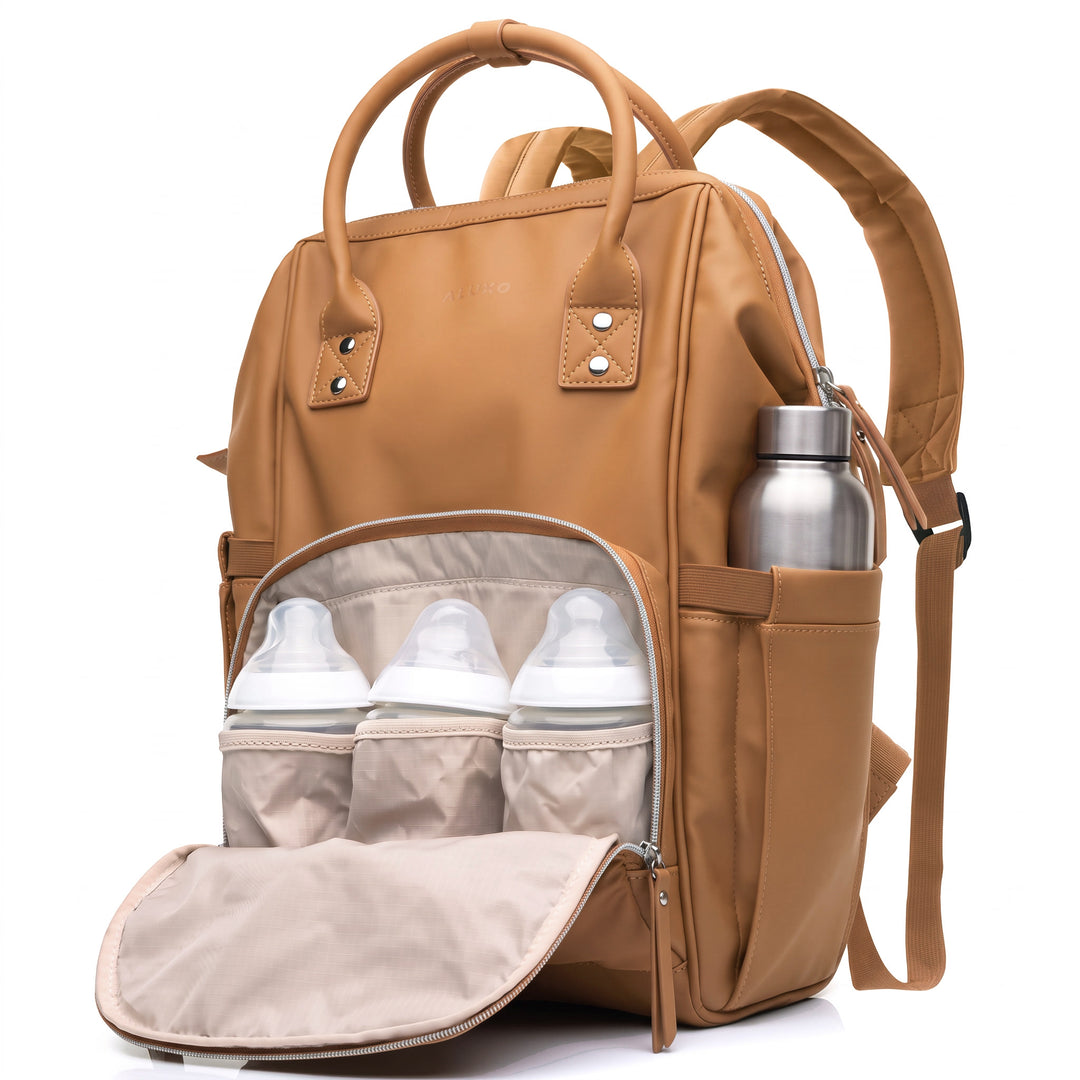 ALUXO Active X  -  Unisex Baby Bag - CLAY