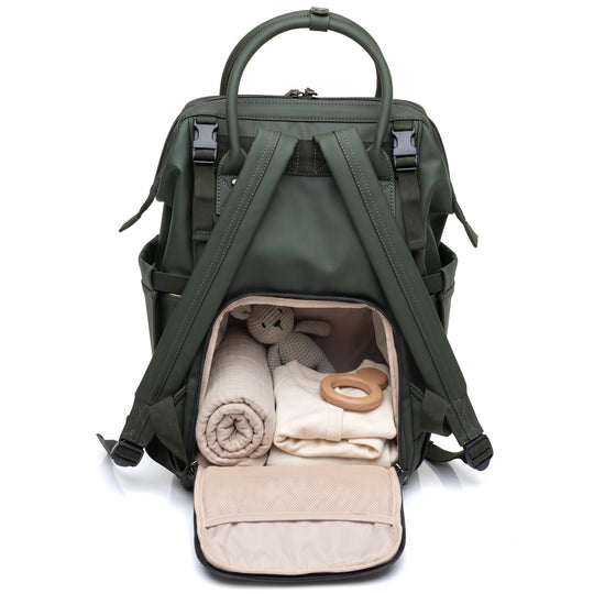 ALUXO Active X  -  Unisex Baby Bag - OLIVE GREEN