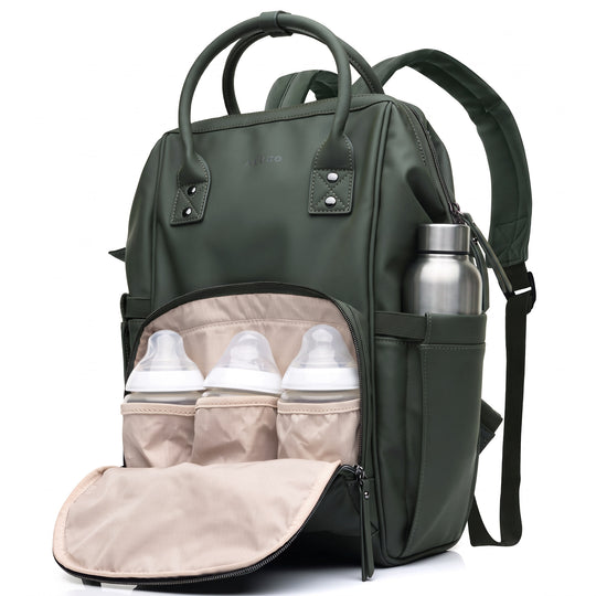 ALUXO Active X  -  Unisex Baby Bag - OLIVE GREEN