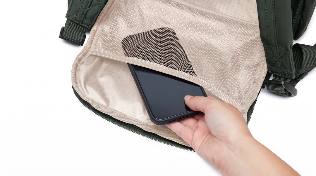 ALUXO Active X  -  Unisex Baby Bag - OLIVE GREEN