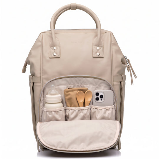 ALUXO Active X  -  Unisex Baby Bag - STONE
