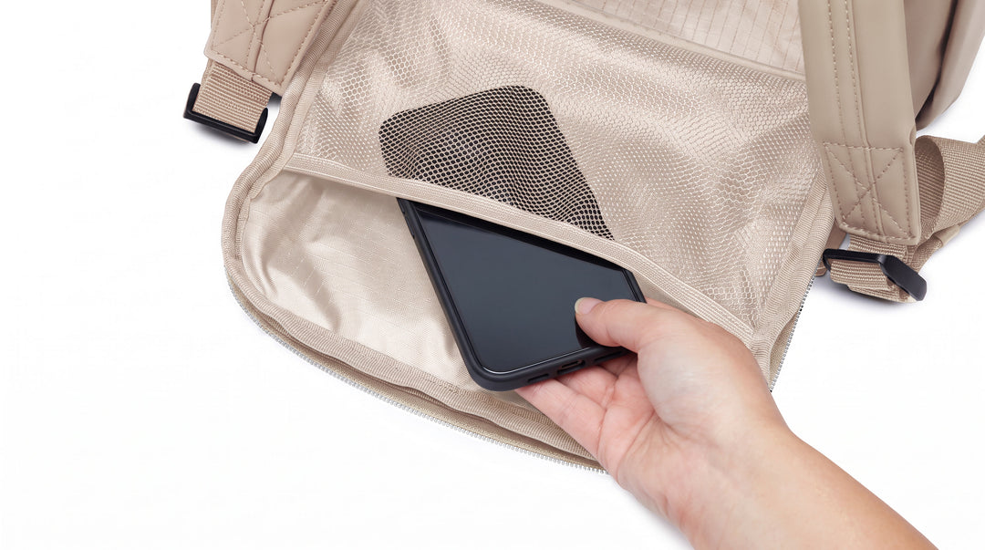 ALUXO Active X  -  Unisex Baby Bag - STONE