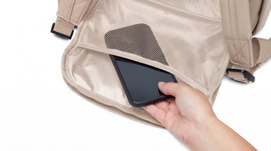 ALUXO Active X  -  Unisex Baby Bag - STONE