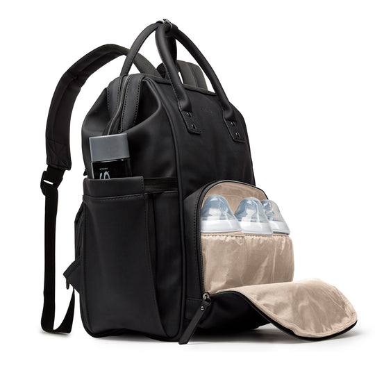 ALUXO Active X  -  Unisex Baby Bag - BLACK