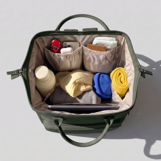 ALUXO Active X  -  Unisex Baby Bag - OLIVE GREEN