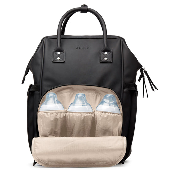 ALUXO Active X  -  Unisex Baby Bag - BLACK