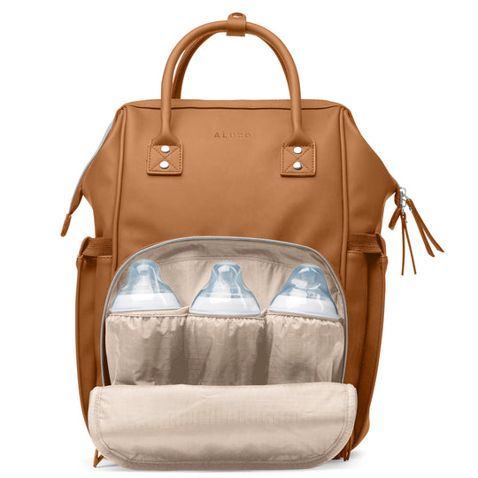 ALUXO Active X  -  Unisex Baby Bag - CLAY