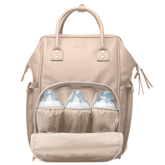 ALUXO Active X  -  Unisex Baby Bag - STONE