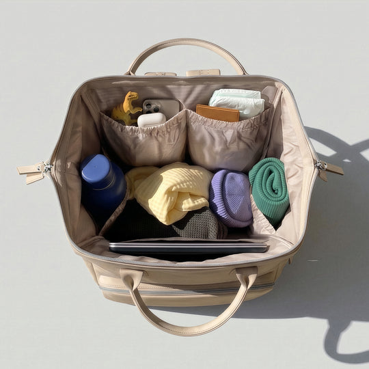 ALUXO Active X  -  Unisex Baby Bag - STONE