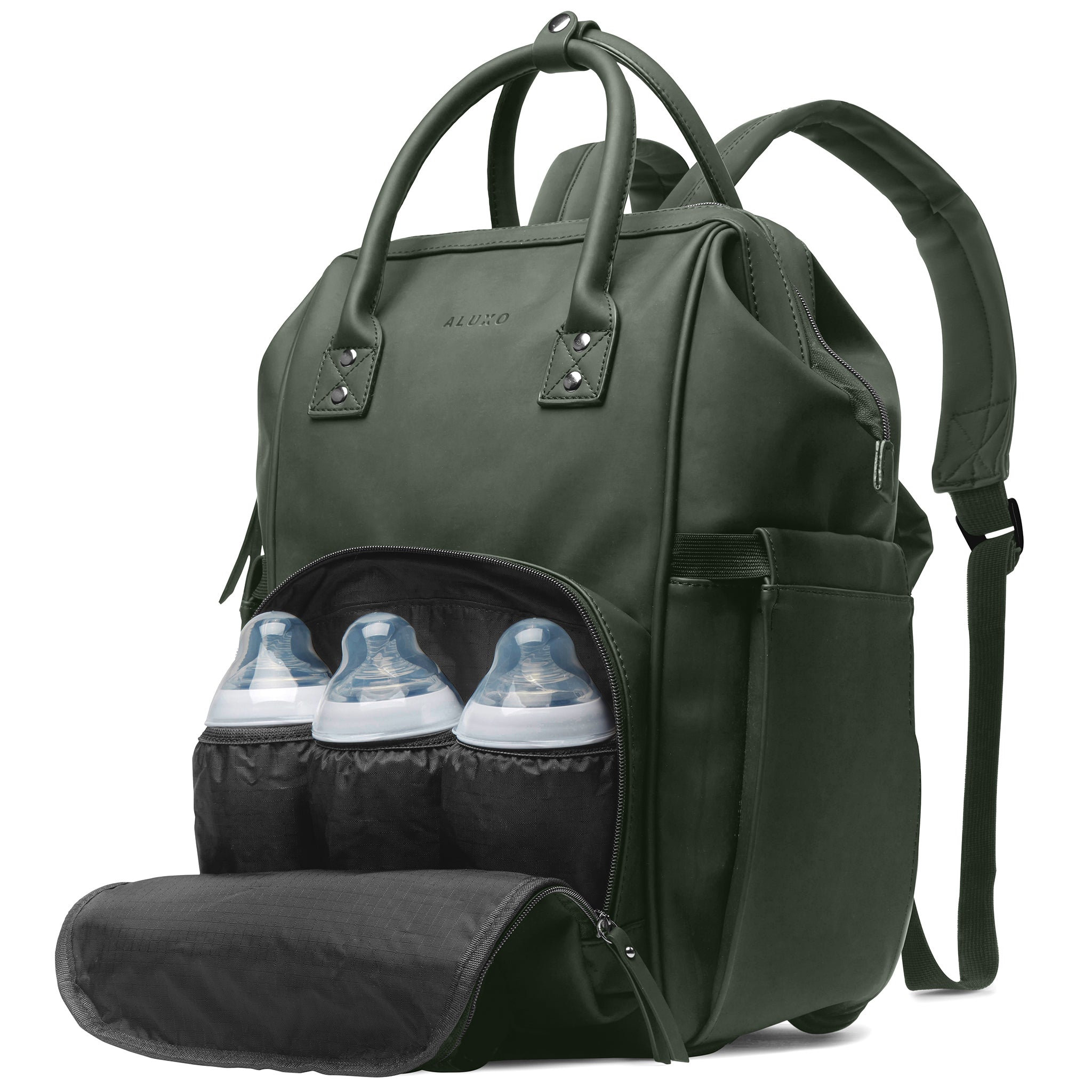ALUXO Bags - Active X Baby Bag Olive Green
