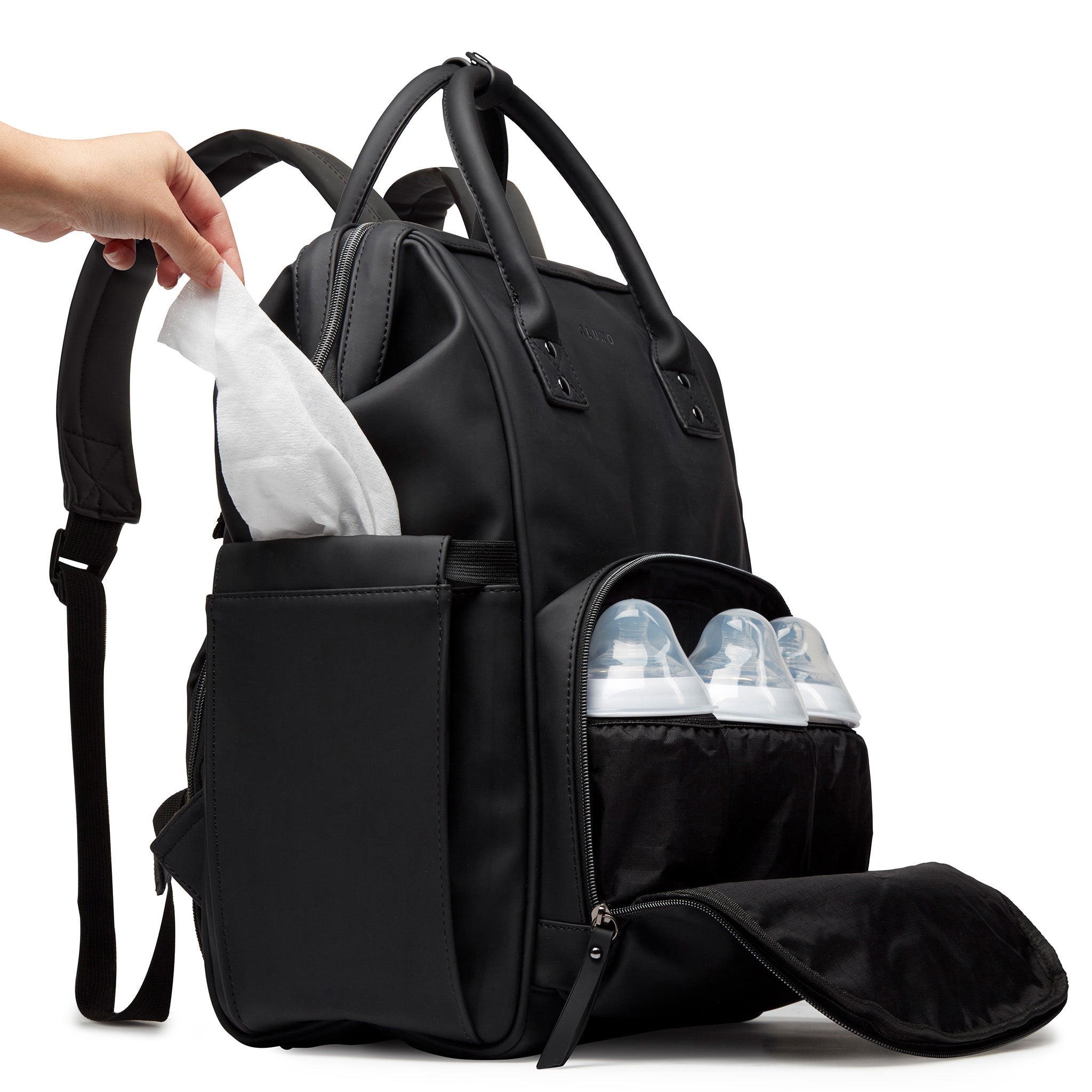 ALUXO Bags - Active X Baby Bag Black