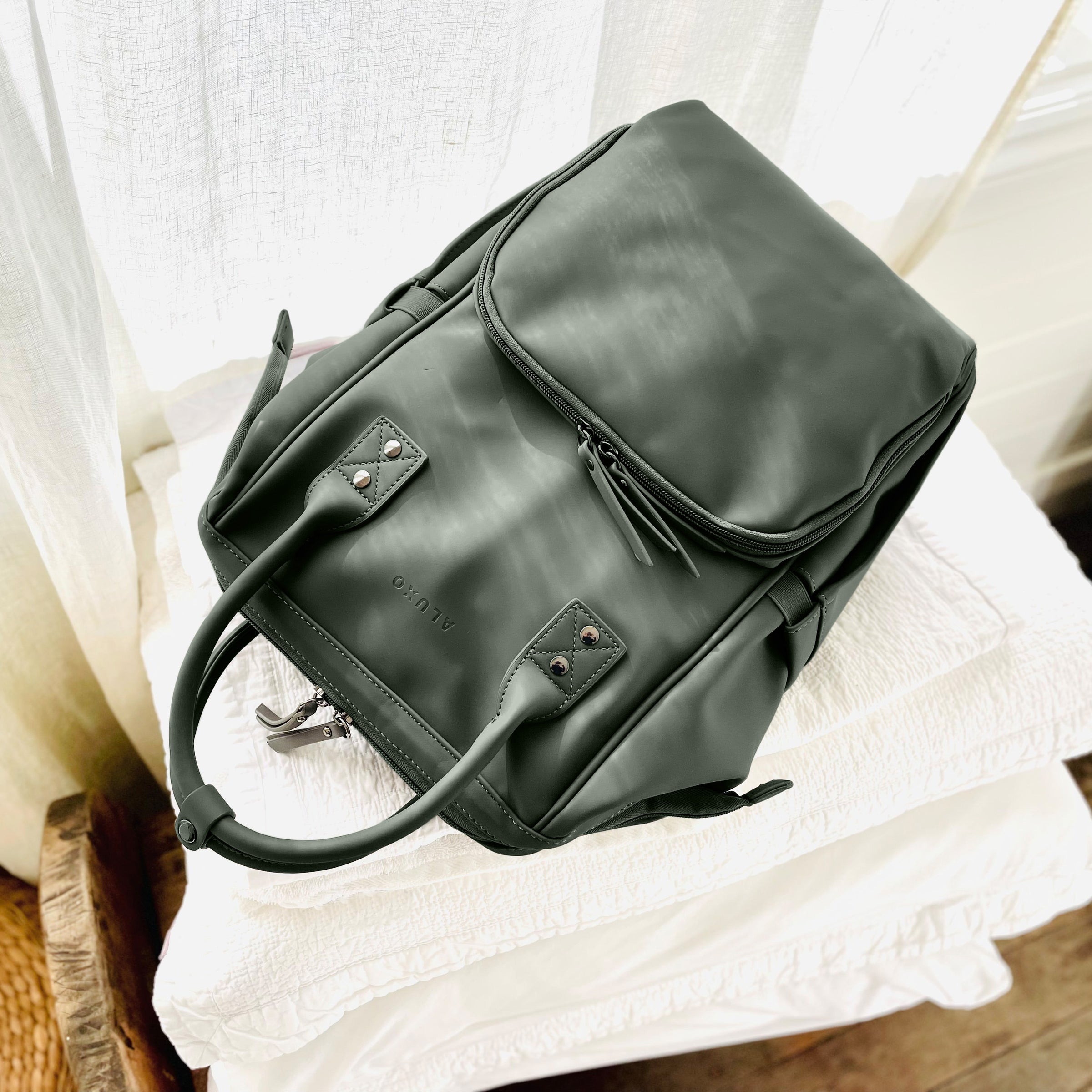 ALUXO Bags - Active X Baby Bag Olive Green